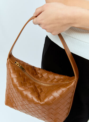 Bottega Veneta Mini Wallace Shoulder Bag Brown bov0256003