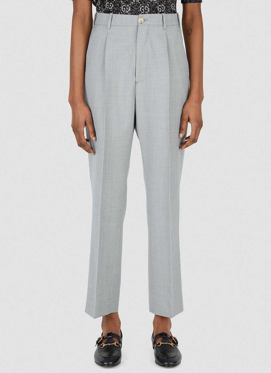 Gucci outlet wool pants