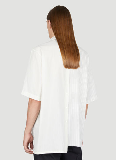 Asymmetric Stripe Shirt Lanvin Asymmetric Stripe Shirt Chalk lnv0153005