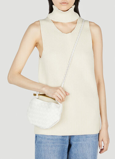 Mini Sardine Handbag Bottega Veneta Mini Sardine Handbag White bov0252030