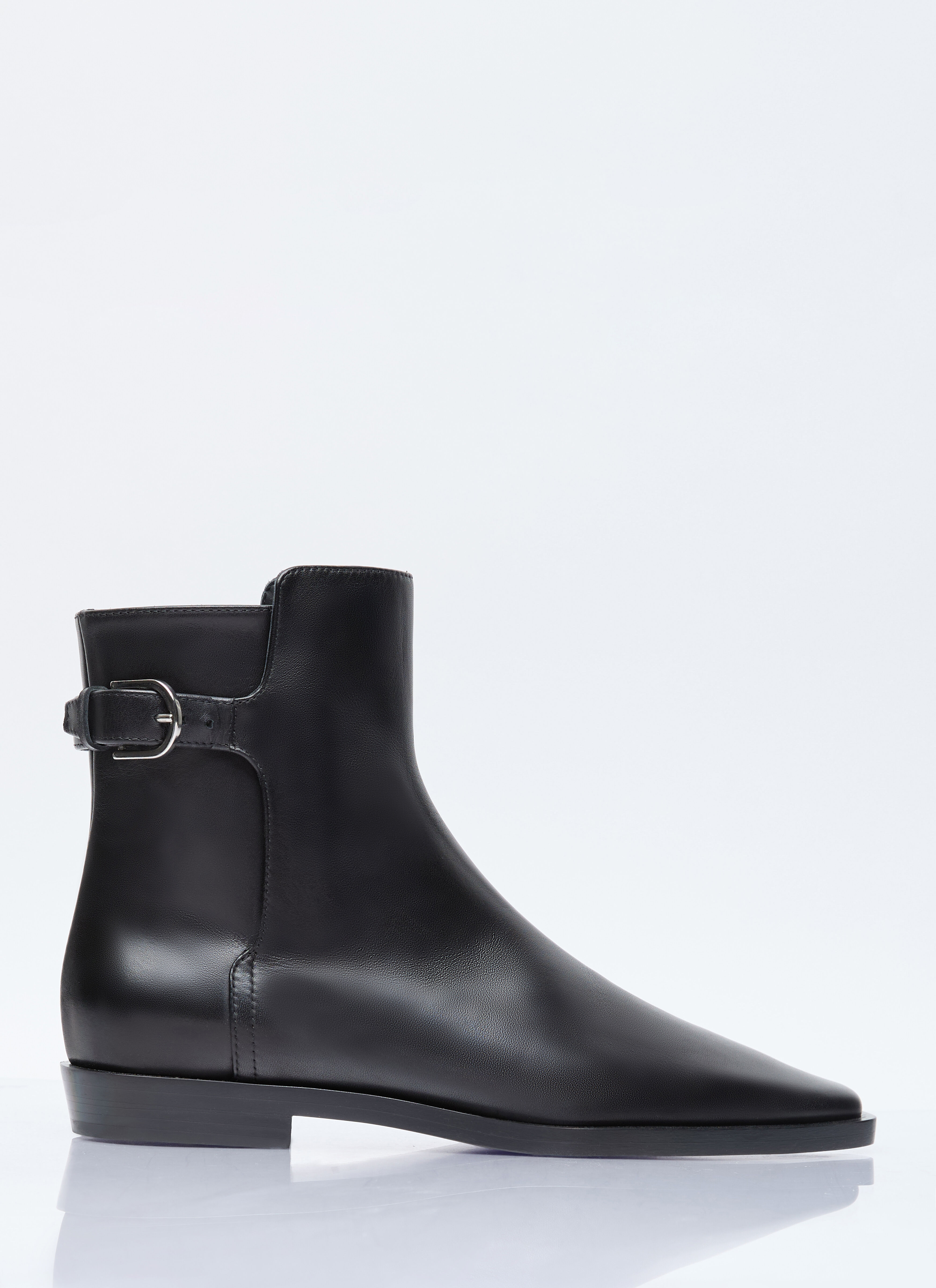 GANNI The Belted Boots Black gan0255095