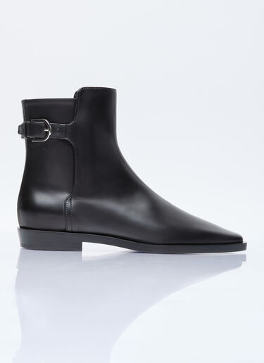TOTEME The Belted Boots Black tot0255041