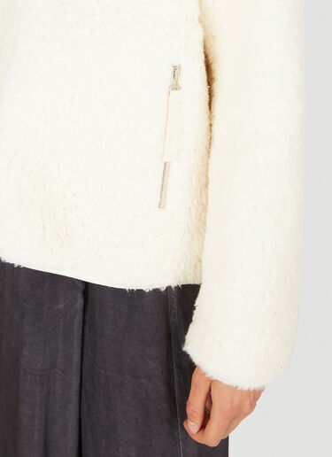 Jil Sander+ Teddy Zip Jacket Cream jsp0249011