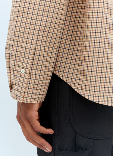 Miu Miu 格纹衬衫 米色 miu0157006