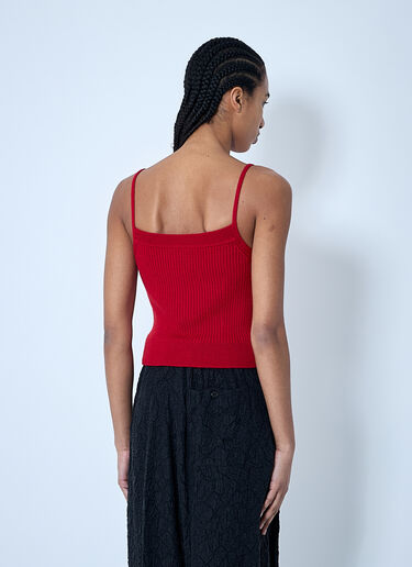 Dries Van Noten Rib Tank Top Red dvn0260019