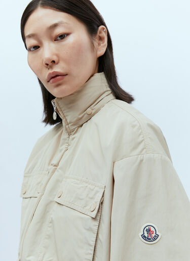Moncler Leda Parka Jacket Beige mon0256002