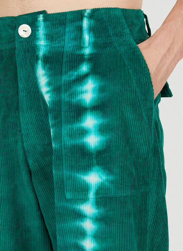 Grid Pants The Elder Statesman Grid Pants Dark Green tes0150008