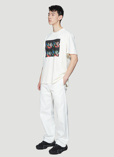 HPNX HPNX X LN-CC Collaboration T-Shirt White hpn0338001