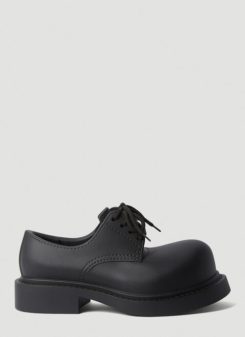 Vetements Steroid Derby Shoes Black vet0154015
