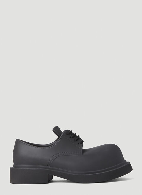 Vetements Steroid Derby Shoes Black vet0154015