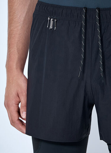 LN-CC® - Satisfy: Rippy Cordura 8 Shorts - Black Satisfy Rippy Cordura 8 Shorts Black sat0164005