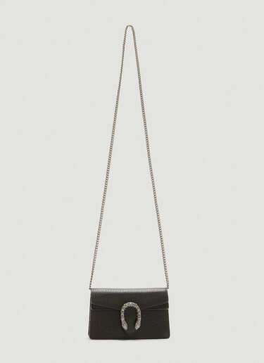 Gucci Dionysus Super Mini Shoulder Bag Black guc0229017
