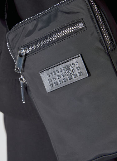 MM6 Maison Margiela Anatomic 小号邮差包 黑色 mmm0353005