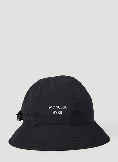 4 Moncler Hyke 버킷 햇 블랙 mhy0351001