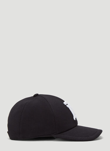 Burberry TB Monogram Baseball Cap Black bur0349008