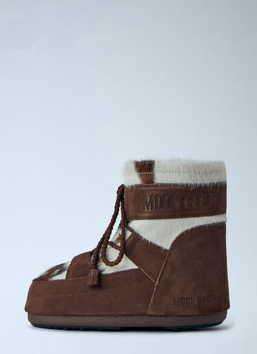 LN-CC® - Moon Boot: Icon Low Archive 1985 Boots - Brown Moon Boot Icon Low Archive 1985 Boots Brown mnb0366019