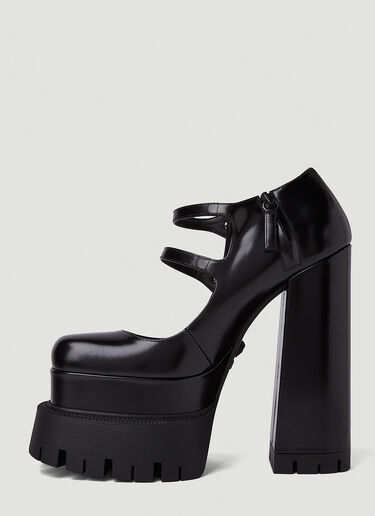 Versace Medusa Aevitas Platforms Pumps Black vrs0250023