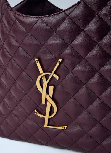 Saint Laurent Icare Medium Nappa Shoulder Bag Bordeaux sla0263054