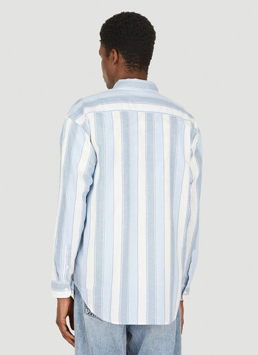Stüssy Wide Stripe Shirt Blue sts0348004