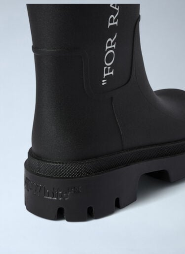 Off-White Reboot Rainy Days Boots Black ofw0260015