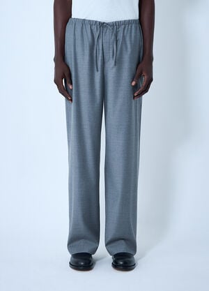 The Row Xon Wool Pants Grey row0162008