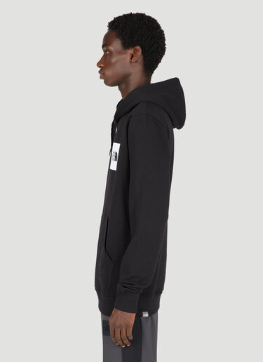 The North Face Logo Print Hooded Sweatshirt Black tnf0154006