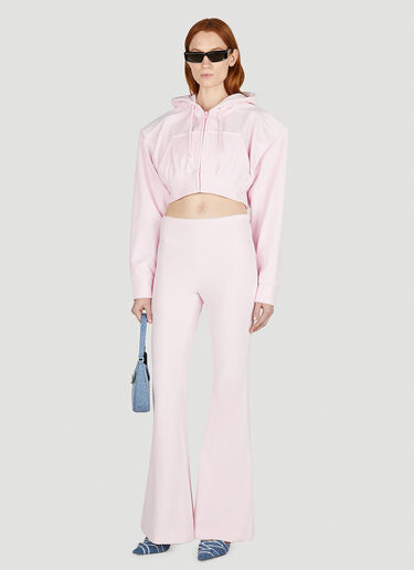 Alexander Wang Flared Track Pants Pink awg0251012