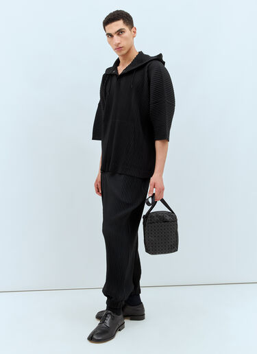 Bao Bao Issey Miyake Voyager ワントーン ショルダーバッグ ブラック bao0158002