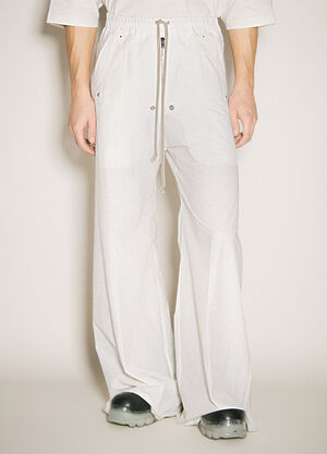 Moncler x Rick Owens ベラス ドローストリングパンツ ホワイト mcs0358011