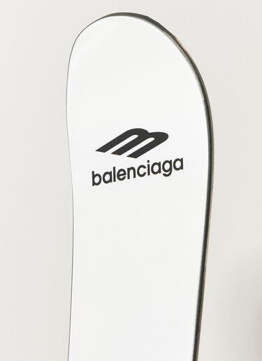 Balenciaga Logo Print Skis Black bal0155113