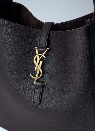 Saint Laurent Le 5 À 7 Supple Small Shoulder Bag Dark Brown sla0263070