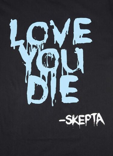 PSYCHWORLD Skepta “Love You Die” T-Shirt Black psy0340002