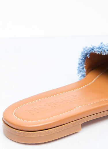 Moncler Bell Slides Blue mon0256030