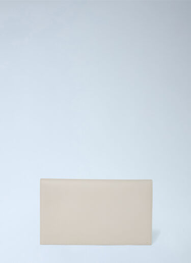 LN-CC® - Saint Laurent: Uptown Pouch - Cream Saint Laurent Uptown Pouch Cream sla0249147