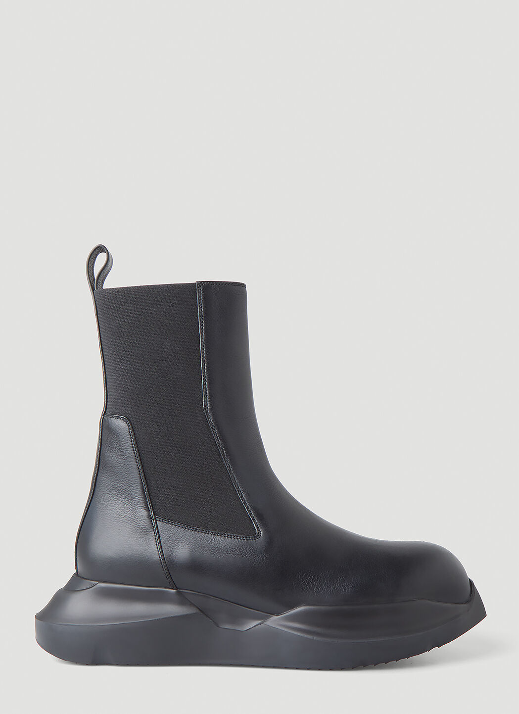 Rick Owens Geth Beatle Boots in Black | LN-CC
