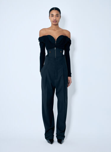 Vivienne Westwood Zoot Corset Pants Black vvw0259036