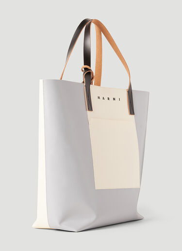 Marni Tribeca Shopping Tote Bag Grey mni0153030