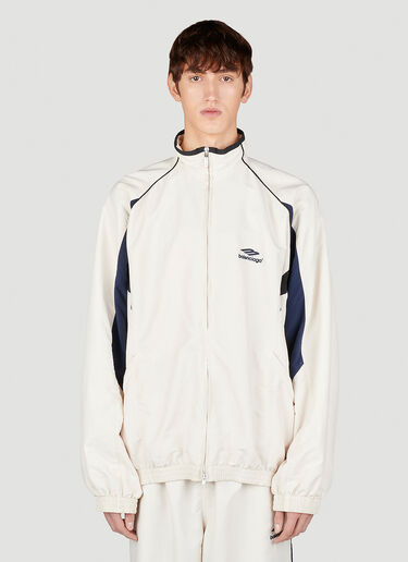 Balenciaga 3b Sports Icon Track Jacket White bal0153004