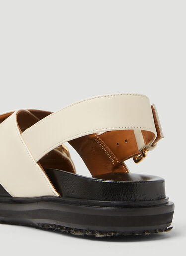 Marni Fussbett Sandals White mni0243031