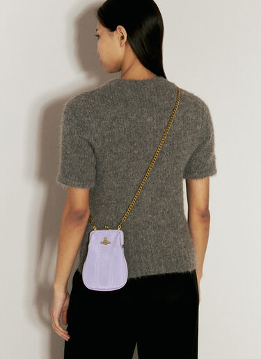 Vivienne Westwood Tessa 链带单肩包  紫 vvw0255009