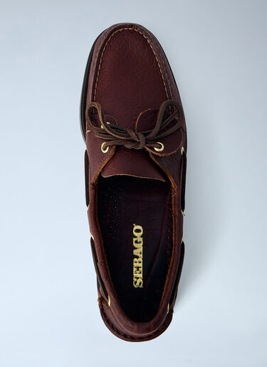 Sebago Portland Artisan Momoth Lace Ups Dark Brown seb0164001