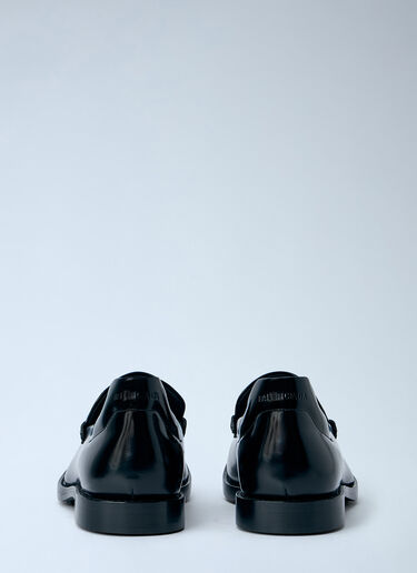 LN-CC® - Balenciaga: Comfy Leather Loafers - Black Balenciaga Comfy Leather Loafers Black bal0165025