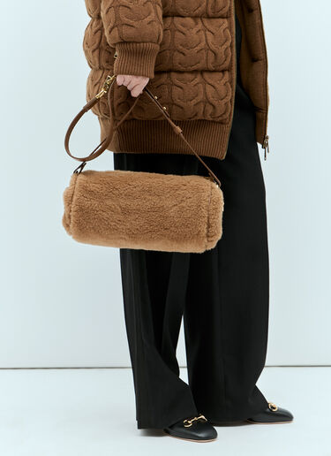 Max Mara Medium Teddy Shoulder Bag Camel max0254059