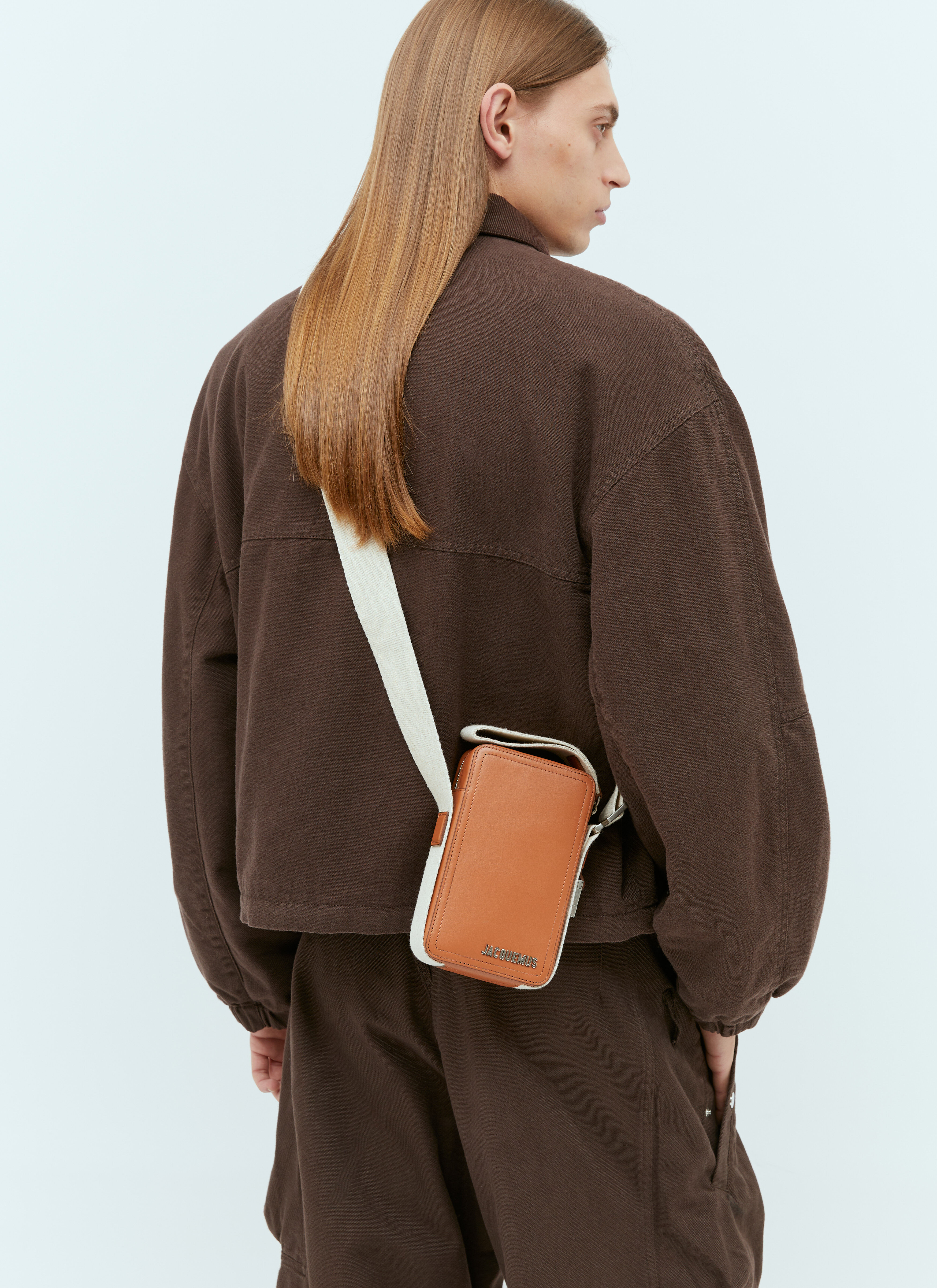 Jacquemus Le Cuerda バーティカル クロスボディバッグ ブラック jac0156033