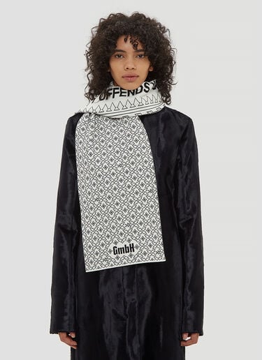 GmbH Logo Motif Scarf  gmb0334007