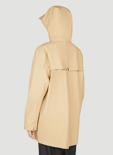 Rains Hooded Rain Jacket Beige rai0352002