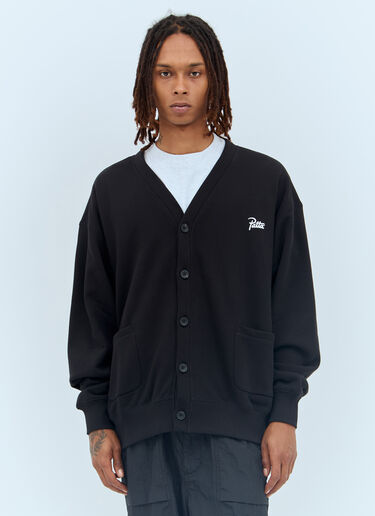 Patta 클래식 저지 가디건  블랙 pat0156004