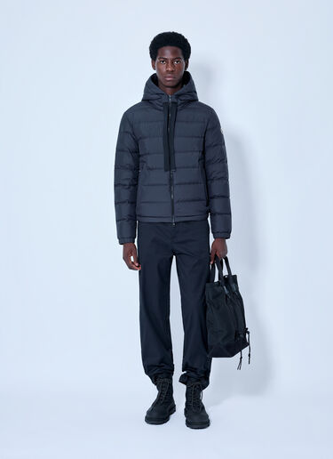 LN-CC® - Moncler: Zeflor Hooded Down Jacket - Black Moncler Zeflor Hooded Down Jacket Black mon0166004