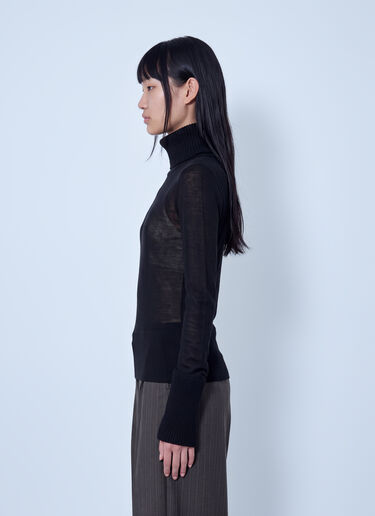 LN-CC® - Our Legacy: Inverse Turtleneck - Black Our Legacy Inverse Turtleneck Black our0265021