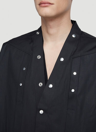 Rick Owens 파우누스 셔츠 블랙 ric0147007